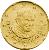 obverse of 20 Euro Cent - Benedict XVI - 1'st Map (2006 - 2007) coin with KM# 379 from Vatican City. Inscription: CITTA' DEL VATICANO · 2007 R D. L. MAC INC.