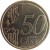 reverse of 50 Euro Cent (2008 - 2016) coin with KM# 83 from Cyprus. Inscription: 50 EURO CENT LL