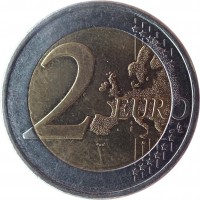 Cyprus coin 2 Euro (2008 - 2016) reverse reverse of 2 Euro (2008 - 2016) coin with KM# 85 from Cyprus. Inscription: 2 EURO LL