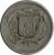 obverse of 10 Centavos (1978 - 1981) coin with KM# 50 from Dominican Republic. Inscription: DIOS PATRIA LIBERTAD REPUBLICA DOMINICANA