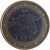 obverse of 1 Euro - 2'nd Map (2011) coin with KM# 67 from Estonia. Inscription: 2011 EESTI