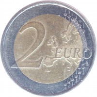 reverse of 2 Euro - 2'nd Map (2011) coin with KM# 68 from Estonia. Inscription: 2 EURO LL