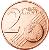 reverse of 2 Euro Cent (1999 - 2014) coin with KM# 99 from Finland. Inscription: 2 EURO CENT LL