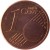 reverse of 1 Euro Cent (2002 - 2015) coin with KM# 32 from Ireland. Inscription: 1 EURO CENT LL