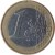 reverse of 1 Euro - 1'st Map (2002 - 2006) coin with KM# 38 from Ireland. Inscription: 1 EURO LL