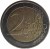 reverse of 2 Euro - 1'st Map (2002 - 2006) coin with KM# 39 from Ireland. Inscription: 2 EURO LL