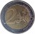 reverse of 2 Euro - 2'nd Map (2007 - 2016) coin with KM# 51 from Ireland. Inscription: 2 EURO LL