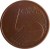 reverse of 1 Euro Cent - Henri I (2002 - 2015) coin with KM# 75 from Luxembourg. Inscription: 1 EURO CENT LL