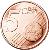 reverse of 5 Euro Cent - Rainier III (2001 - 2005) coin with KM# 169 from Monaco. Inscription: 5 EURO CENT LL