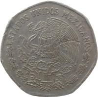 Mexico coin 10 Pesos (1974 - 1985) obverse obverse of 10 Pesos (1974 - 1985) coin with KM# 477 from Mexico. Inscription: ESTADOS UNIDOS MEXICANOS