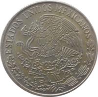 Mexico coin 5 Pesos (1971 - 1978) obverse obverse of 5 Pesos (1971 - 1978) coin with KM# 472 from Mexico. Inscription: ESTADOS UNIDOS MEXICANOS