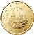 obverse of 50 Euro Cent - 2'nd Map (2008 - 2015) coin with KM# 484 from San Marino. Inscription: 2008 SAN MARINO R Ch ELF INC.