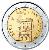 obverse of 2 Euro - 2'nd Map (2008 - 2015) coin with KM# 486 from San Marino. Inscription: 2011 SAN MARINO R Ch ELF INC.