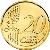 reverse of 20 Euro Cent - Joan Enric Vives i Sicília (2014) coin with KM# 524 from Andorra. Inscription: 20 EURO CENT LL