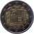 obverse of 2 Euro - Joan Enric Vives i Sicília (2014 - 2015) coin with KM# 527 from Andorra. Inscription: ANDORRA 2015 VIRTUS UNITA FORTIOR