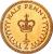 reverse of 1/2 Penny - Elizabeth II - 2'nd Portrait (1982 - 1984) coin with KM# 926 from United Kingdom. Inscription: HALF PENNY ½