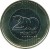 reverse of 200 Forint (2012 - 2017) coin with KM# 852 from Hungary. Inscription: 200 FORINT BP.