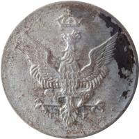 Poland coin 10 Fenigów (1917 - 1918) obverse obverse of 10 Fenigów (1917 - 1918) coin with Y# 6 from Poland. Inscription: F F