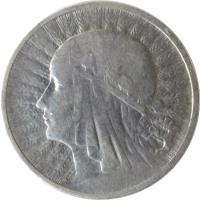 reverse of 2 Złote (1932 - 1934) coin with Y# 20 from Poland.