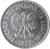 obverse of 1 Złoty - Larger (1957 - 1988) coin with Y# 49 from Poland. Inscription: POLSKA RZECZPOSPOLITA LUDOWA · 1986 ·