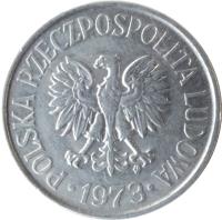 obverse of 50 Groszy (1957 - 1987) coin with Y# 48 from Poland. Inscription: POLSKA RZECZPOSPOLITA LUDOWA · 1978 ·