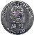 obverse of 10 Won (2005) coin with KM# 425 from Korea. Inscription: 94 2005