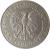 obverse of 10 Złotych - Larger (1959 - 1966) coin with Y# 50 from Poland. Inscription: POLSKA · RZECZPOSPOLITA · LUDOWA · 1960 ·
