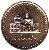 obverse of 100 Rial (2003 - 2006) coin with KM# 1267 from Iran. Inscription: حرم امام رضا