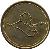 obverse of 50 Dinars (2004) coin with KM# 176 from Iraq. Inscription: ٢٠٠٤