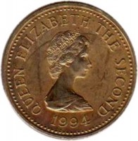 Jersey coin 1 Pound - Elizabeth II - 19th Century Jersey Shipbuilding - 2'nd Portrait (1994 - 1997) obverse obverse of 1 Pound - Elizabeth II - 19th Century Jersey Shipbuilding - 2'nd Portrait (1994 - 1997) coin with KM# 91 from Jersey. Inscription: QUEEN ELIZABETH THE SECOND 1994
