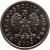 obverse of 20 Groszy (1990 - 2015) coin with Y# 280 from Poland. Inscription: RZECZPOSPOLITA POLSKA · 2003 ·