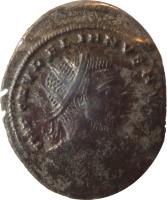 Rome (ancient) coin AE - Aurelian (274 - 275) obverse obverse of AE - Aurelian (274 - 275) coin with RIC# 368d from Rome (ancient). Inscription: IMP C AVRELIANVS AVG
