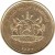 obverse of 5 Lisente - Letsie III (1994) coin with KM# 56 from Lesotho. Inscription: KINGDOM OF LESOTHO KHOTSO PULA NALA 1994