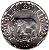 obverse of 5 Cents (1960 - 1984) coin with KM# 14 from Liberia. Inscription: REPUBLIC OF LIBERIA