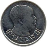 Malawi coin 5 Tambala (1989 - 1994) obverse obverse of 5 Tambala (1989 - 1994) coin with KM# 9.2a from Malawi. Inscription: MALAWI
