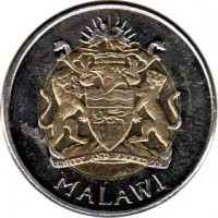 Malawi coin 5 Kwacha (2006) obverse obverse of 5 Kwacha (2006) coin with KM# 57 from Malawi. Inscription: UNITY AND FREEDOM MALAWI