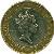 obverse of 2 Pounds - Elizabeth II - 3'rd Portrait (1997) coin with KM# 976 from United Kingdom. Inscription: ELIZABETH · II · DEI · GRATIA · REGINA · F · D + RDM
