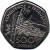 reverse of 500 Dobras - FAO (1997) coin with KM# 89 from São Tomé and Príncipe. Inscription: AUMENTEMOS A PRODUCAO 500 DOBRAS