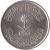 obverse of 25 Halala - Khalid bin Abdulaziz Al Saud (1977 - 1980) coin with KM# 55 from Saudi Arabia.