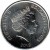 obverse of 20 Cents - Elizabeth II - 4'th Portrait (2012) coin with KM# 236 from Solomon Islands. Inscription: ELIZABETH II SOLOMON ISLANDS 2012