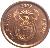 obverse of 5 Cents - ININGIZIMU AFRIKA (2009) coin with KM# 464 from South Africa. Inscription: 2009 iNingizimu Afrika ALS