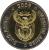 obverse of 5 Rand - SUID AFRIKA - UMZANTSI AFRIKA (2009) coin with KM# 470 from South Africa. Inscription: Suid-Afrika · 2009 · uMzantsi Afrika · ALS