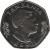 obverse of 20 Shilingi (1990 - 1992) coin with KM# 27 from Tanzania. Inscription: TANZANIA 1990