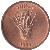 obverse of 1 Seniti - Taufa'ahau Tupou IV - FAO (1975 - 1979) coin with KM# 42 from Tonga. Inscription: TONGA 1975