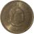 obverse of 5 Seniti - Taufa'ahau Tupou IV (1968 - 1974) coin with KM# 29 from Tonga. Inscription: TUFA'AHAU TUPOU IV 1974