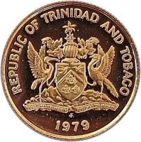 Trinidad and Tobago coin 10 Cents (1976 - 2014) obverse obverse of 10 Cents (1976 - 2014) coin with KM# 31 from Trinidad and Tobago. Inscription: REPUBLIC OF TRINIDAD AND TOBAGO 2006