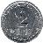 reverse of 2 Kopiyki (1992 - 1996) coin with KM# 4a from Ukraine. Inscription: КОПİЙКИ