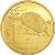 reverse of 1 Peso Uruguayo - Native fauna of Uruguay: Armadillo (2011 - 2012) coin with KM# 135 from Uruguay. Inscription: $1 MULITA
