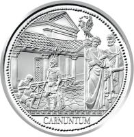 Austria coin 20 Euro - Carnuntum (2011) reverse reverse of 20 Euro - Carnuntum (2011) coin with KM# 3199 from Austria. Inscription: REPUBLIK ÖSTERREICH CARNVNTVM 2011 20 EURO SEPTIMIUS SEVERUS