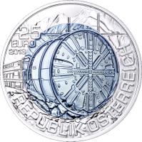 Austria coin 25 Euro - Tunneling (2013) obverse obverse of 25 Euro - Tunneling (2013) coin with KM# 3217 from Austria. Inscription: 25 EURO 2013 REPUBLIK ÖSTERREICH